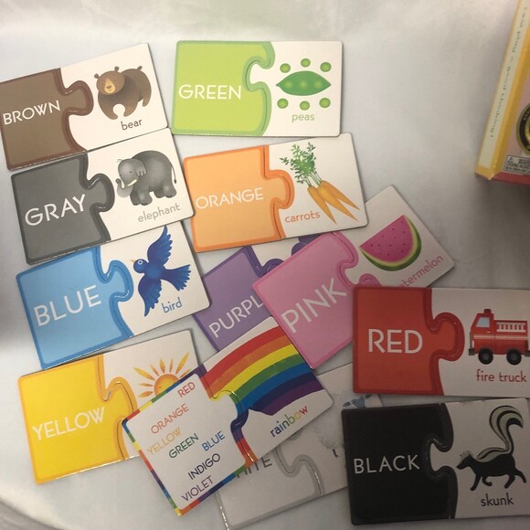 Eeboo Colors Simple Puzzle Pairs - Picture 4 of 6